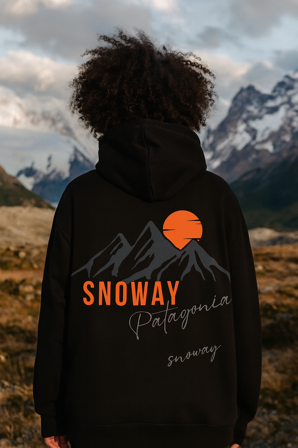 Buzo Patagonia Montaña y Luna