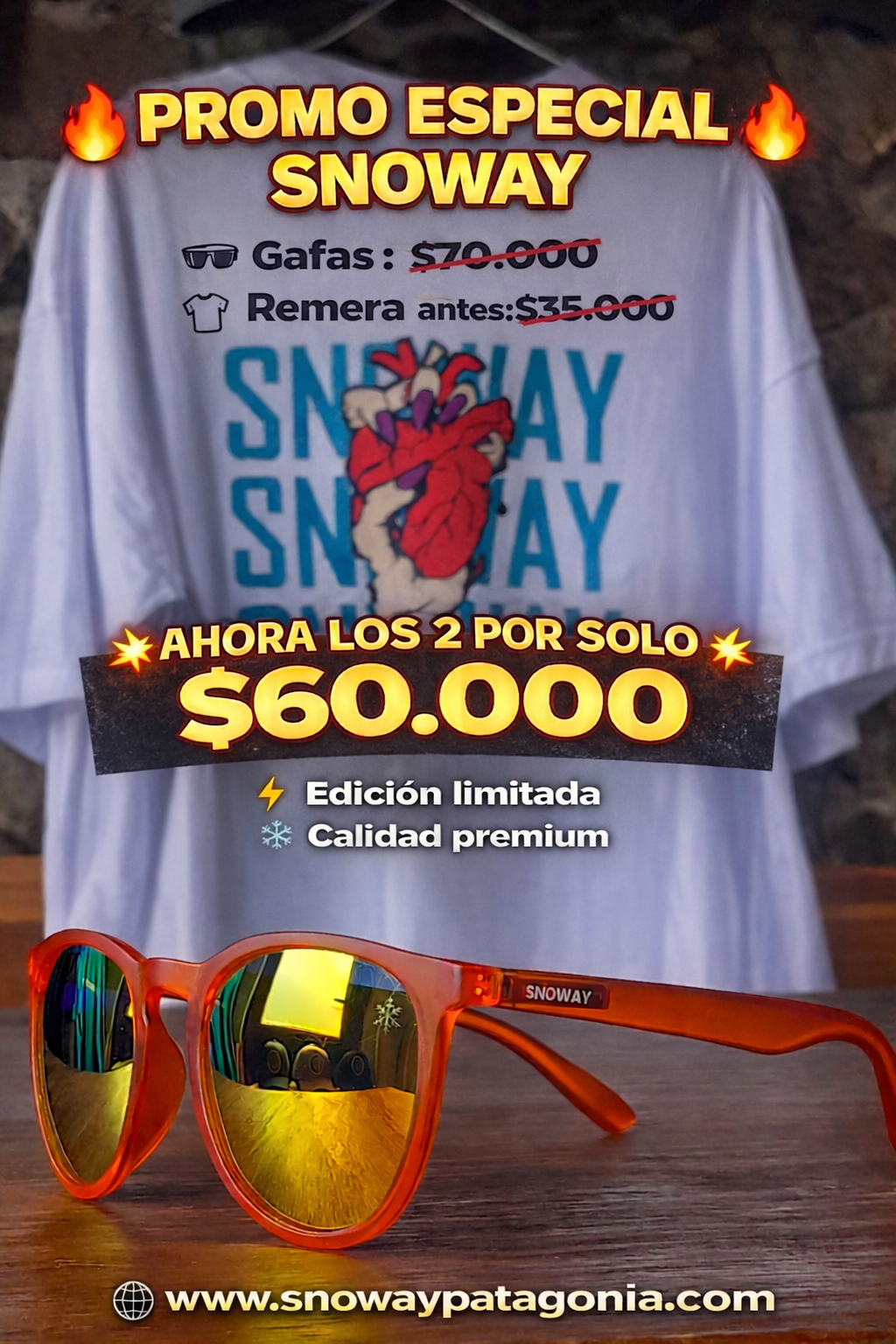 🔥 PROMO ESPECIAL SNOWAY 🔥