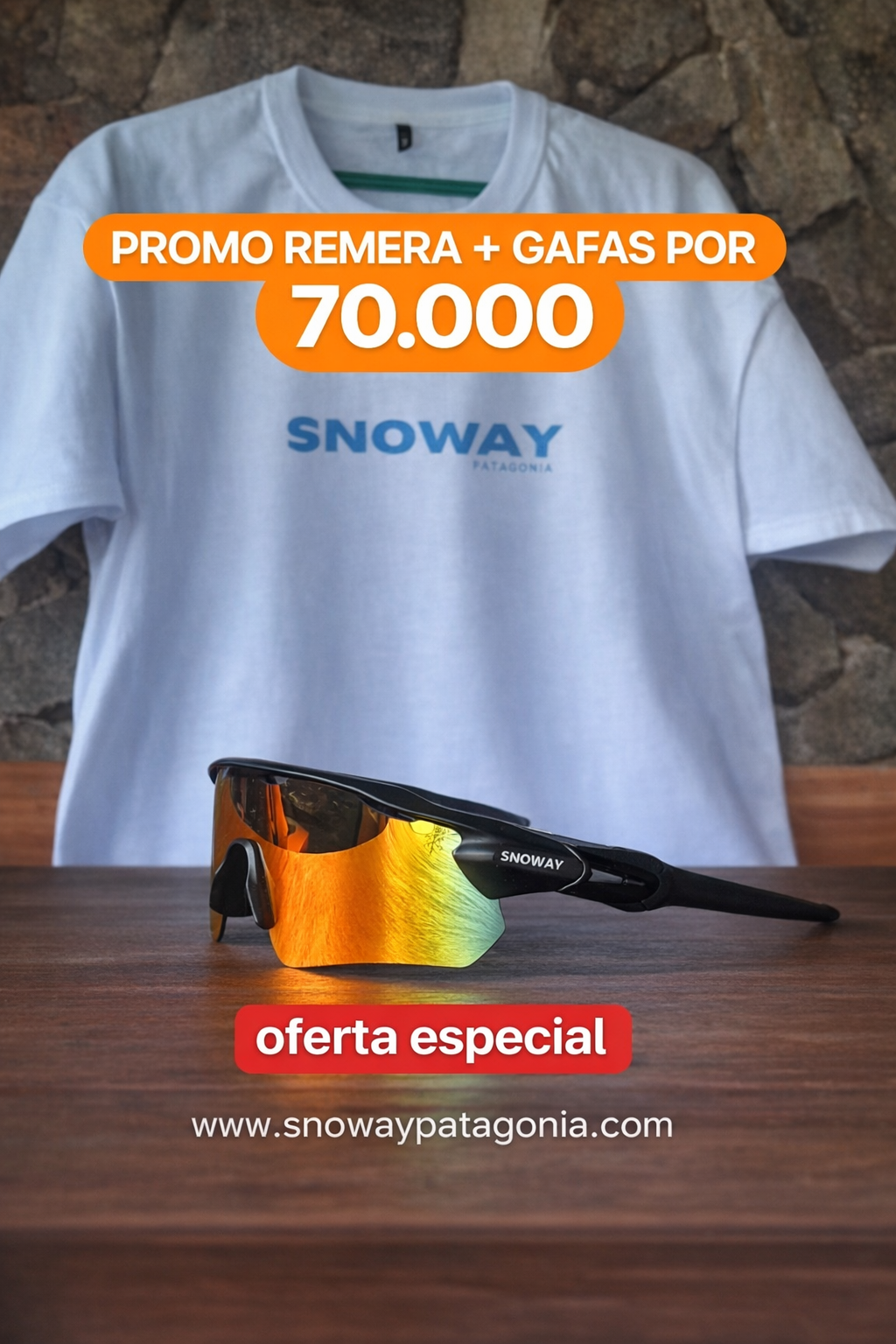 ❄️🔥 COMBO SNOWAY PATAGONIA 🔥❄️