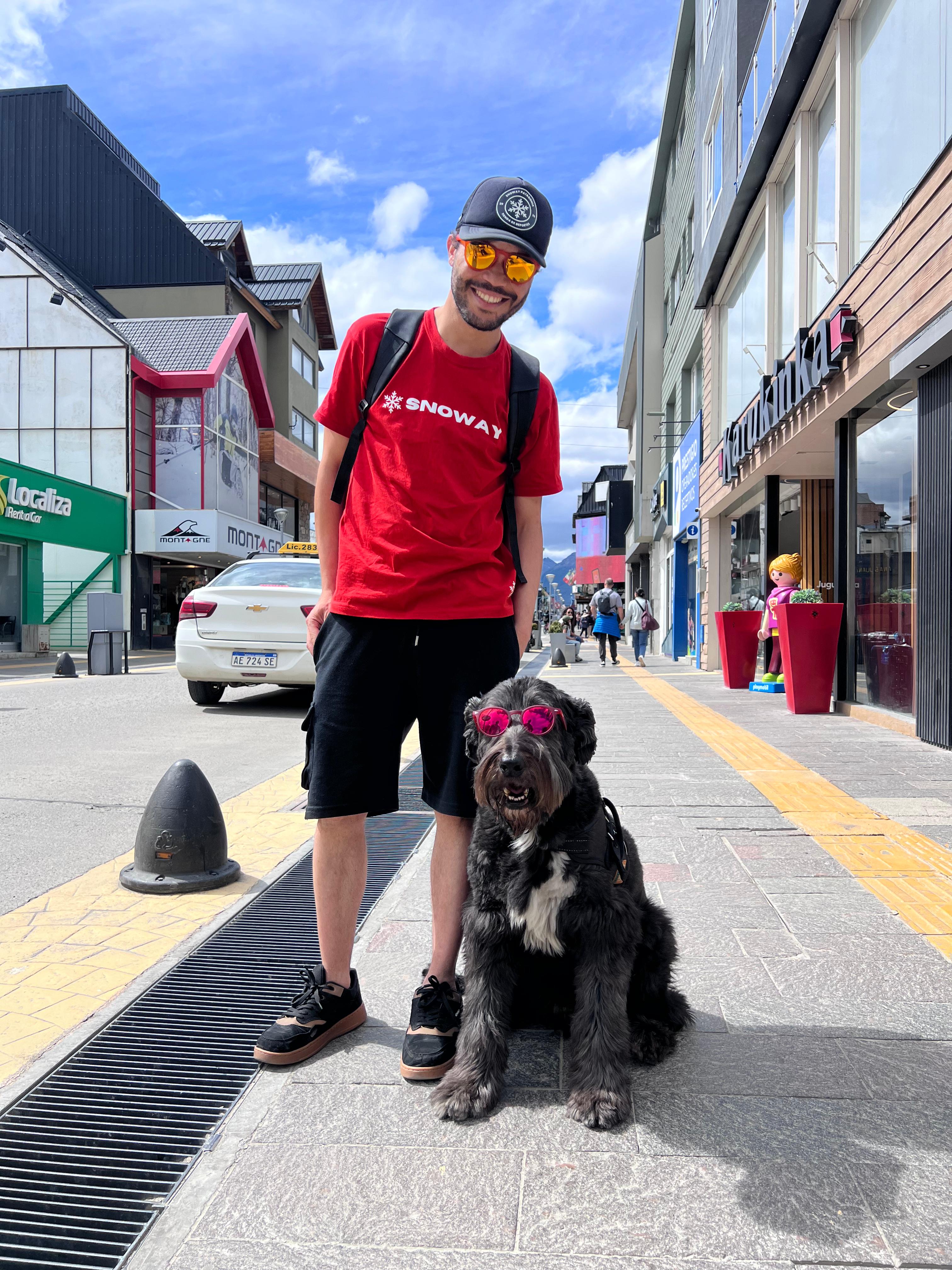 Gafa+Remera snoway promo